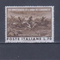 [1136] Италия 1964. Лошади на почтовых марках.Баталия. MNH