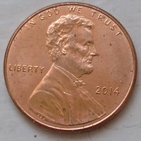 1 цент 2014 США. Возможен обмен