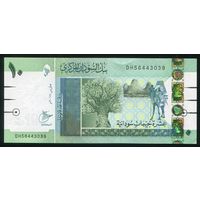 Судан 10 фунтов 2017 г. P73c. Серия DH. UNC