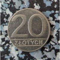 20 злотых 1990 года Польша. Народная Республика.