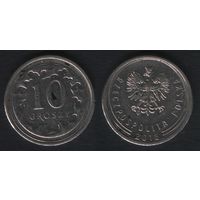 Польша y971 10 грош 2018 год (mw) (f0