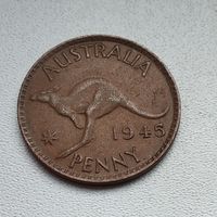 Австралия 1 пенни, 1945 2-17-5