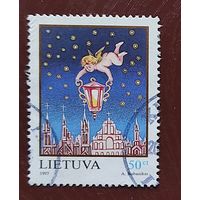 Литва, 1м рождество 1997 гаш.