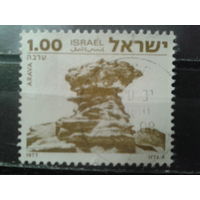 Израиль 1977 Стандарт, ландшафт Михель-1,5 евро гаш
