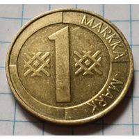 Финляндия 1 марка, 1994     ( 2-7-8 )