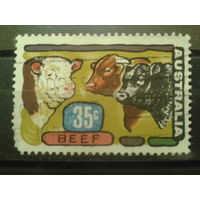 Австралия 1972 экспорт мяса Михель-3,5 евро гаш