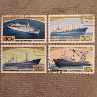 КНДР 1988. Грузовые и пассажирские судна