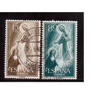 Испания-1957(Мих.1103,1105)  гаш.  , Религия