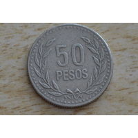 Колумбия 50 песо 1991