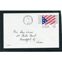 США. Почтовая карточка с ОМ и пп. 1992