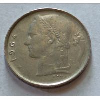 Бельгия. 1 франк 1964 года.