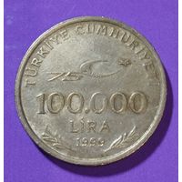 100 000 лир 1999 г  Турция