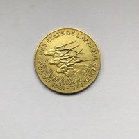 10 франков 1981  Центральная  Африка