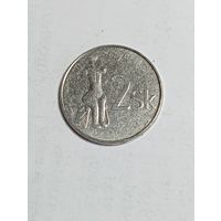 Словакия 2 кроны 2007 года .