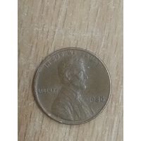 1 цент 1980 США