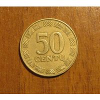 Литва - 50 центов - 2000