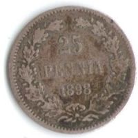 25 пенни 1898 год L _состояние VF