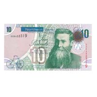 Северная Ирландия 10 фунтов 2008 года. Northern Bank. Тип P-210. Состояние UNC!