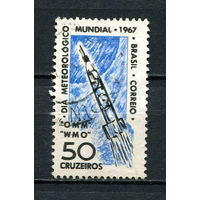 Бразилия - 1967 - Всемирный метеорологический день - [Mi. 1128] - полная серия - 1 марка. Гашеная.  (Лот 16CJ)