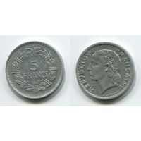 Франция. 5 франков (1947, XF)