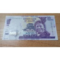 20 квача Малави 2020 года с  рубля**7957211 пластик