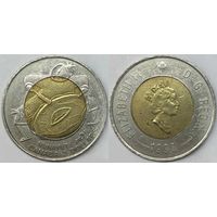2 доллара Канада 1999г Основание Нунавута