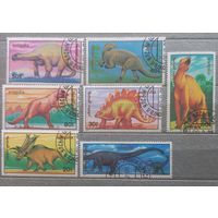 Монголия. 1990г. Динозавры.