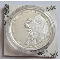 Конго 2020 серебро (1 oz) "Горилла"