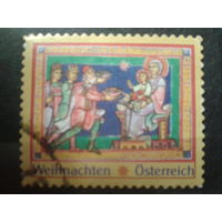Австрия 2010 Рождество, миниатюра 12 века 2-й выпуск