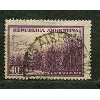 Сахарный тростник. Аргентина. 1936