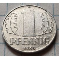 Германия - ГДР 1 пфенниг, 1968      ( 2-2-4 )