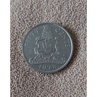 Бермудские острова 50 центов, 1978 Елизавета II
