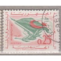 Герб Флаг Возвращение мира Алжир 1963 год лот 11