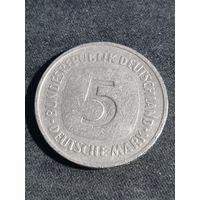 Германия  5 марок 1977 G