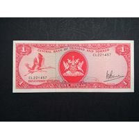 1 доллар 1977 года. Тринидад и Тобаго. aUNC
