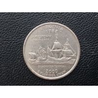 США 25 центов 2000 г. Виргиния