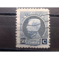 Бельгия 1921 Король Альберт 1  50 сантимов