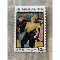 Гренада. 75 годовщина со дня смерти Toulouse-Lautrec