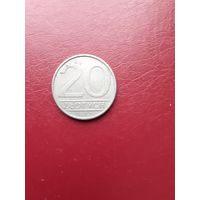 Монета Польша 20 злотых 1986