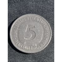 Германия  5 марок 1980 F