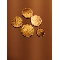 Сборный лот монет, с рубля