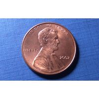 1 цент 2002. США.