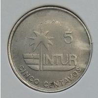 Куба 5 сентаво 1981 г. Intur. В холдере