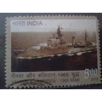 Индия 2015 50 лет с Индо-Пакистанской войны, военный корабль