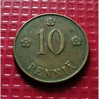 Финляндия 10 пенни 1920 г. #30215