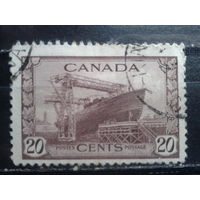 Канада 1942 Корабль в порту