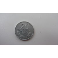 Польша 20 грошей 1962