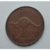 Австралия 1 пенни, 1963  5-14-11