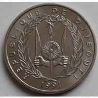 Джибути 50 франков, 1991 (14-13-9)