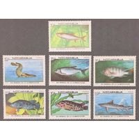 Никарагуа 1987г Рыбы
